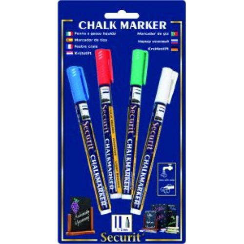 Set 4 markere creta mici color 1-2mm [1]