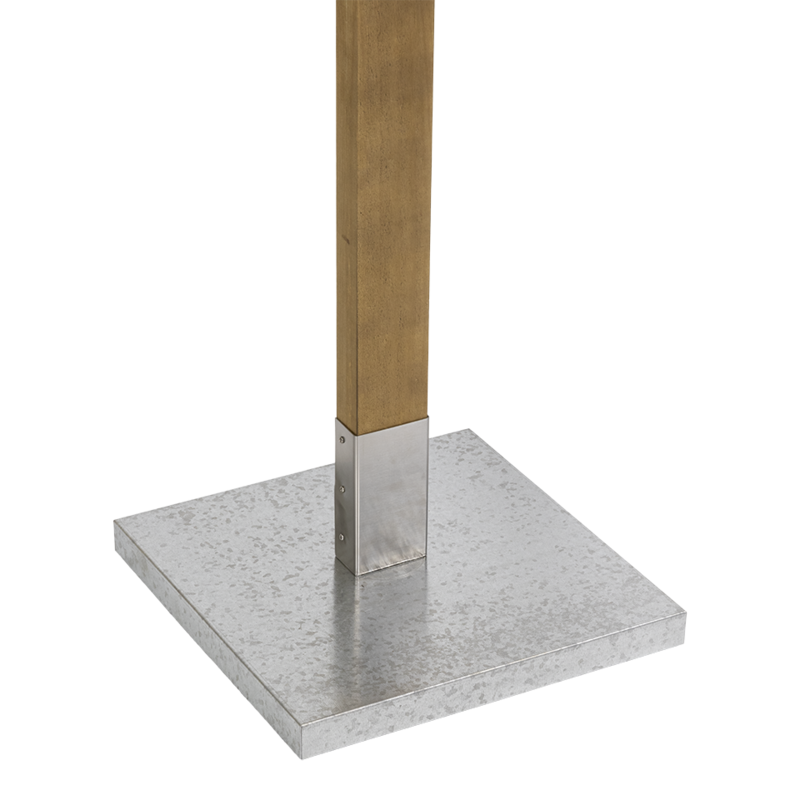 Set Display lemn 4xA4 Rustic iluminat LED [3]