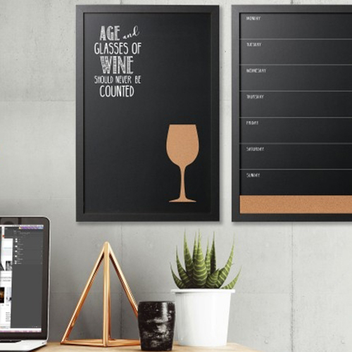 Tabla de scris Vino Combo Quote 40x60cm [2]