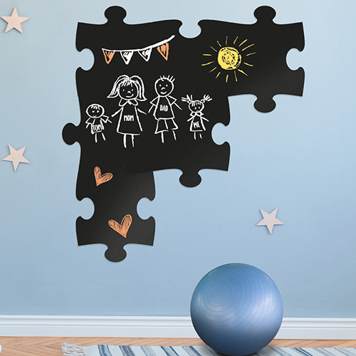Set Wall Silhouette Puzzle [1]