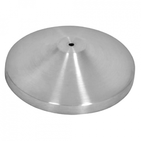 Stalpi cu banda retractabila - Baza argintie pentru stalp delimitare cu banda retractabila