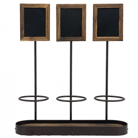 Display promovare bauturi - 3x suport sticle Securit Bottle Display