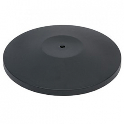 Stalpi delimitare - Baza neagra pentru stalp delimitare cu banda retractabila