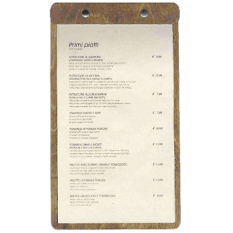 Coperti meniuri - Clipboard meniu CL2