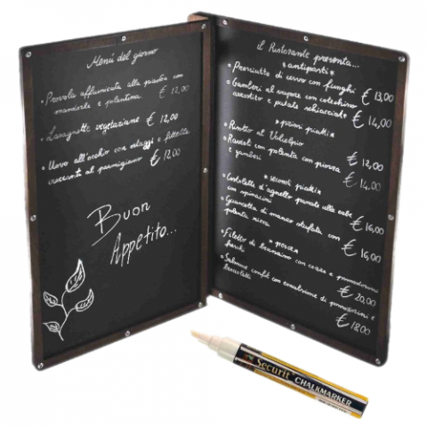 Coperta din lemn meniu Blackboard [1]