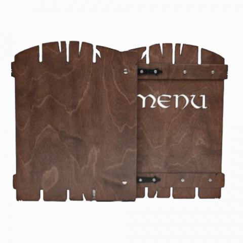 Coperta meniu din lemn Gate [1]