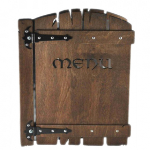 Coperta meniu din lemn Gate [0]