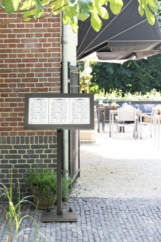 Display 3xA4 iluminat LED si telecomanda [1]