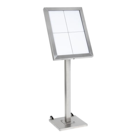 Display 4xA4 iluminat LED si telecomanda [3]