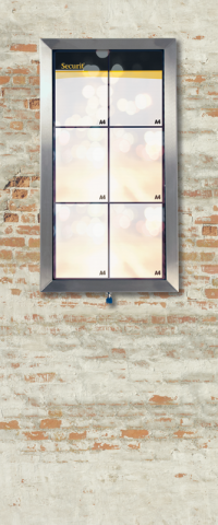 Display 6xA4 iluminat LED si telecomanda [1]