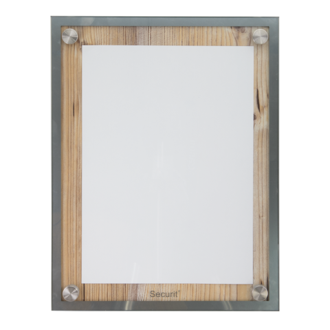 Display A4 Glass Star din lemn [3]