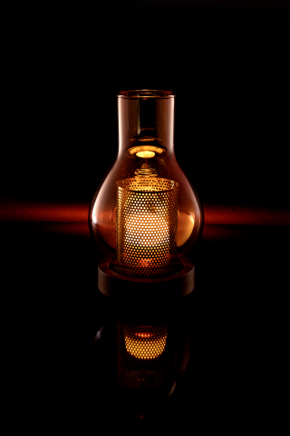 Glass Tealight Holder Lantern [1]