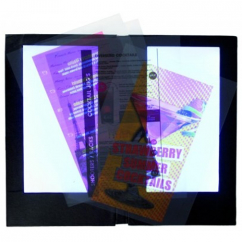 Inserturi transparente pentru coperta meniu iluminata LED [1]