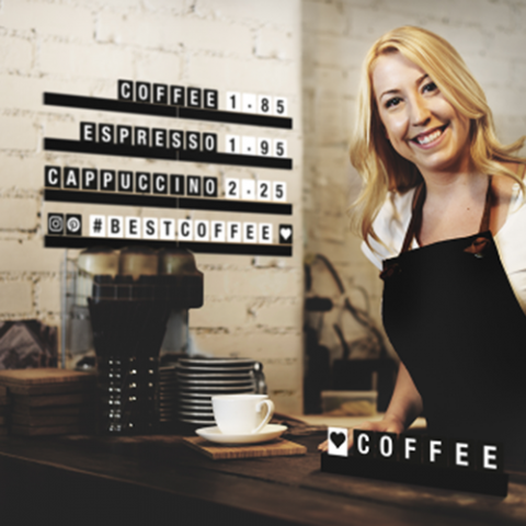 Afisare & Semnalistica - Litere afisare mesaje + polite suport