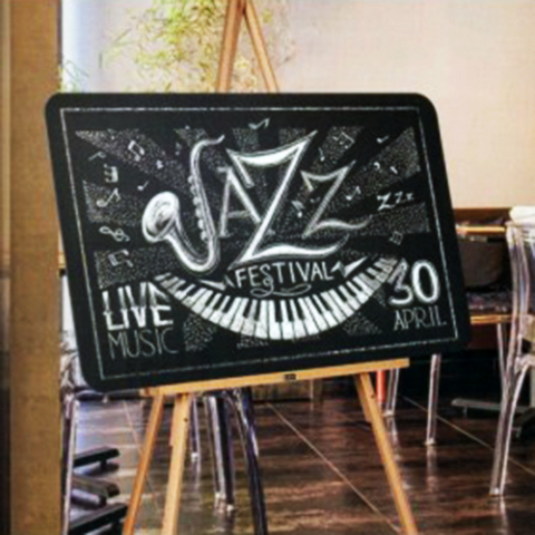 People Stopper (capra trotuar) - Panou Frameless 90x60cm pentru sevalet