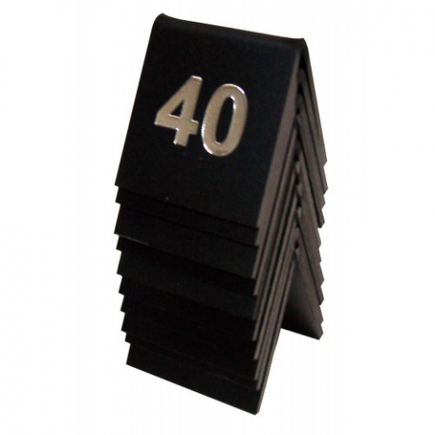 Sisteme de afisare pentru mese - Placute pentru numerotare mese