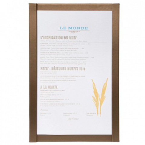 Coperti meniuri - Rama magnetica pentru meniu A4