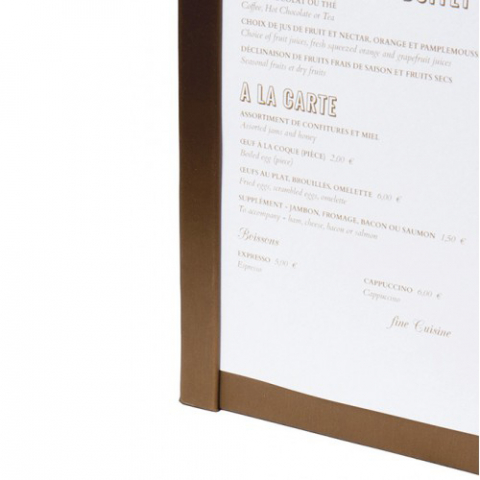 Rama magnetica pentru meniu A4 [1]