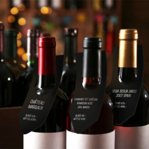 Set 10 etichete pentru sticle 16x6,5cm + marker [4]