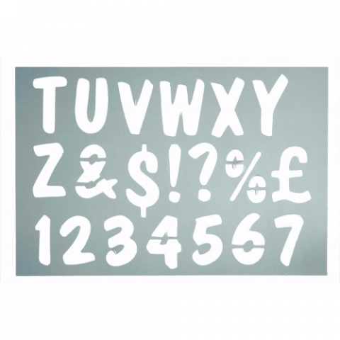 Set 5 sabloane pentru scris cu creta pe tabla [3]