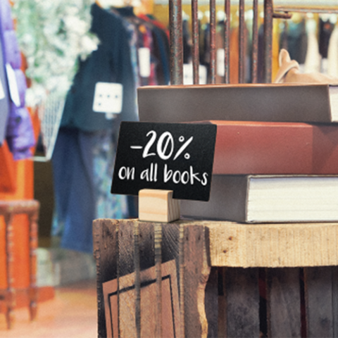 Set 6 etichete placute 7,5X10cm + marker + suport cub lemn [3]