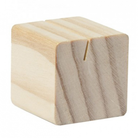 Set 6 etichete placute 7,5X10cm + marker + suport cub lemn [4]