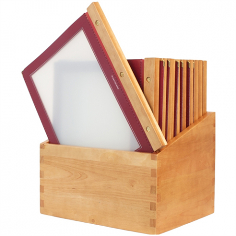 Set cutie + 20 meniuri Wood [2]