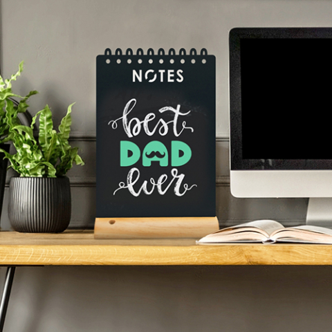 Set tabla de masa Silhouette Notes + marker [1]