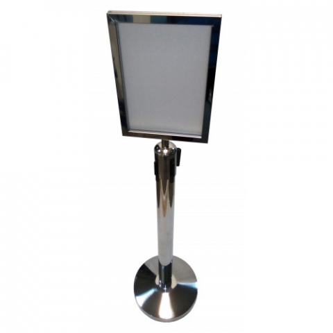 Sistem A4 de afisare informatii pe stalpi delimitare [2]