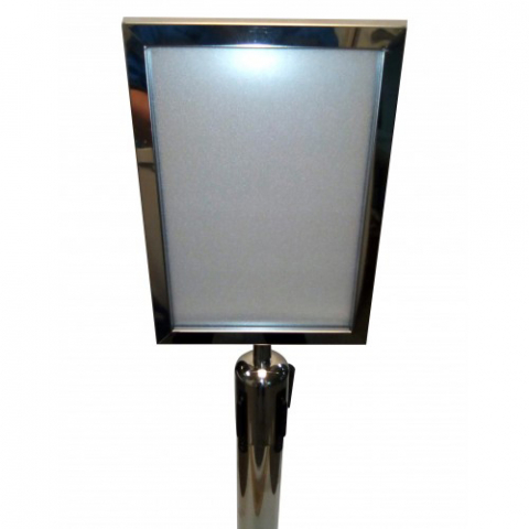 Sistem A4 de afisare informatii pe stalpi delimitare [1]