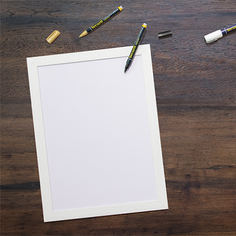 Tabla de scris Woody White [4]