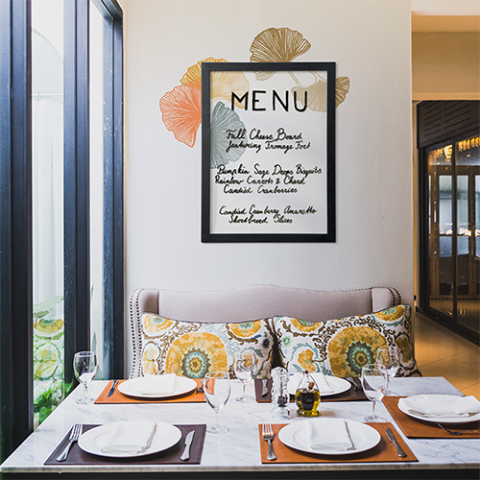 Tabla de scris Woody Transparent [1]