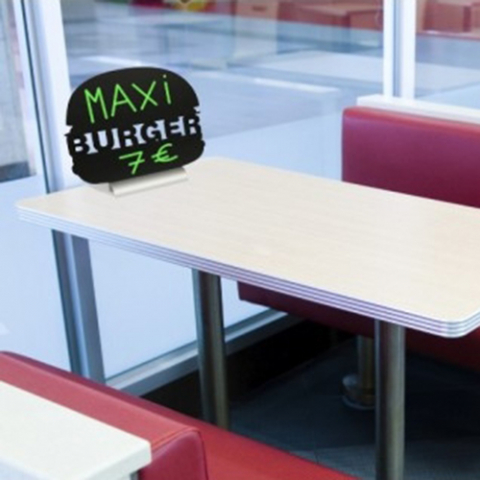 Table de masa Silhouette Aluminium diverse forme + marker [2]