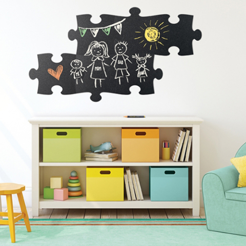 Set Wall Silhouette Puzzle [3]