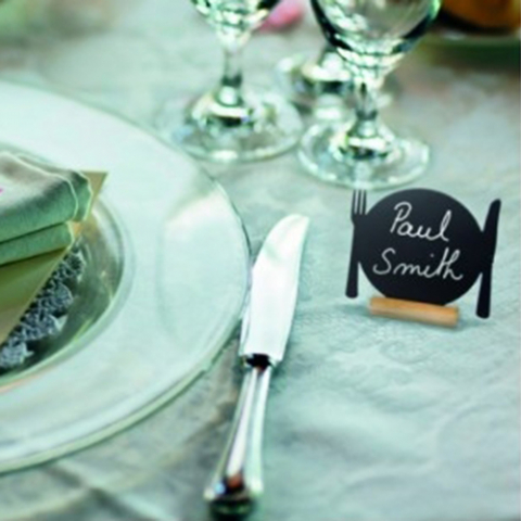 Tablite de masa Silhouette diverse forme + marker [3]