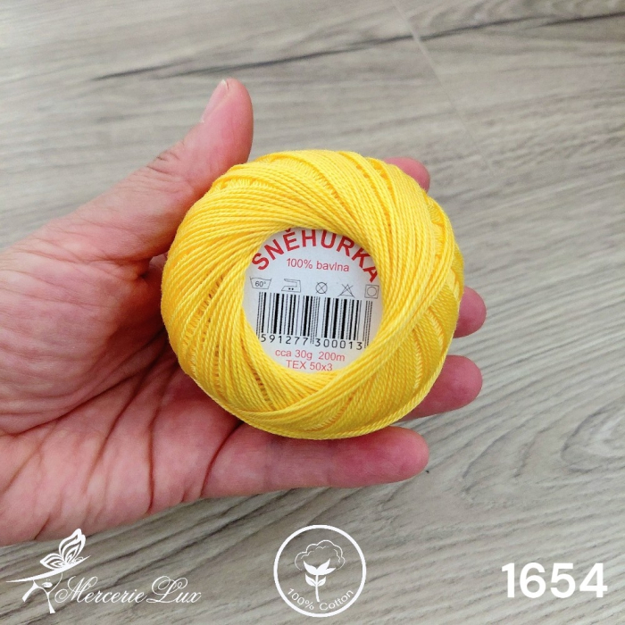 ata bumbac pentru brodat sau crosetat dantela produs cehia 200m 30g [2]
