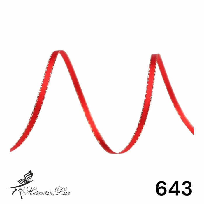 banda dublu satinata lurex 3mm rola 20m [2]
