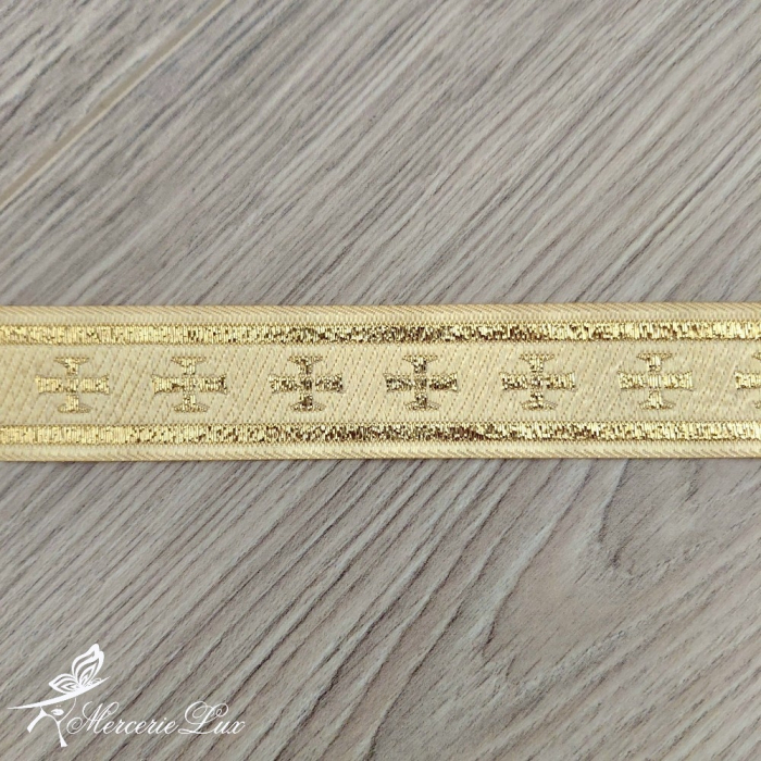 banda religioasa lurex auriu latime 27mm [2]