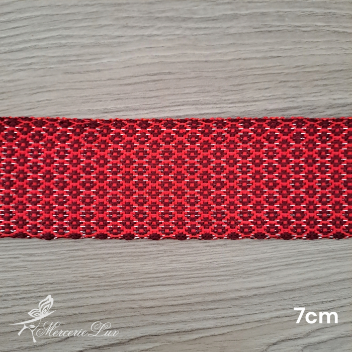 brau traditional rosu lurex 7cm [1]