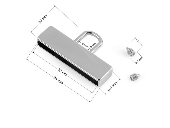 carabina cu capat pentru chinga 32cm [3]