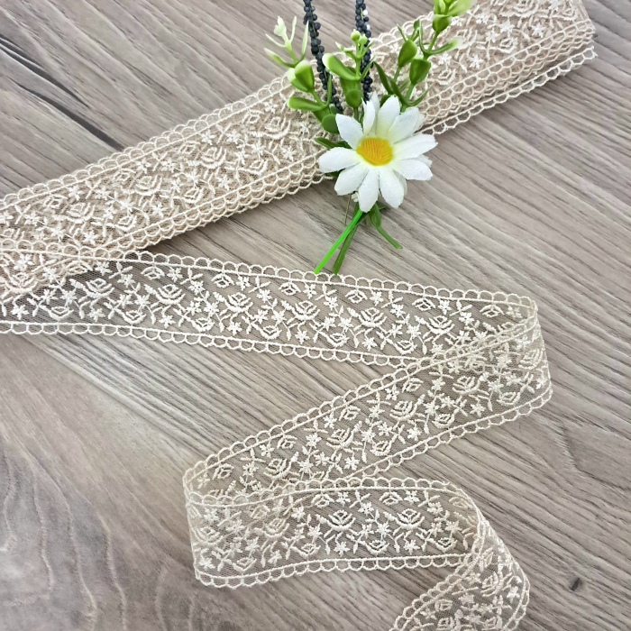 dantela bej mijloc broderie trandafiri [1]