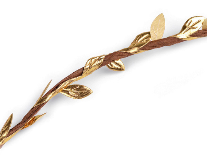 decoratiune sarma flexibila cu frunze 2m [3]