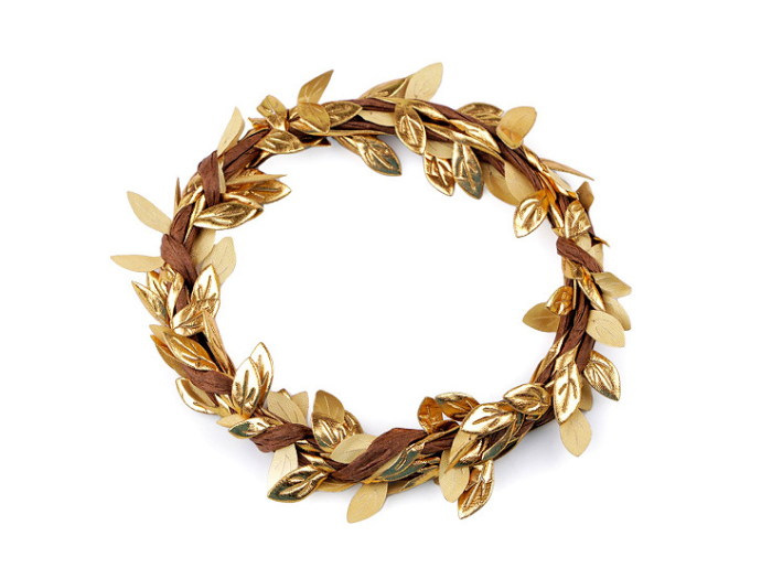 decoratiune sarma flexibila cu frunze 2m [2]