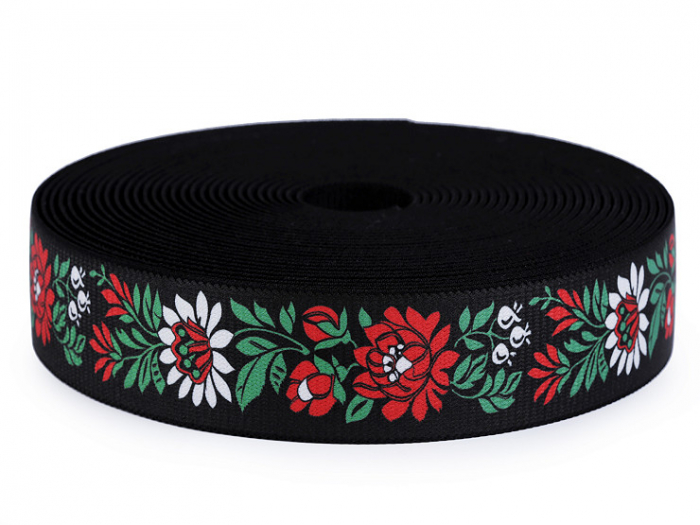 elastic motiv floral 4cm [2]