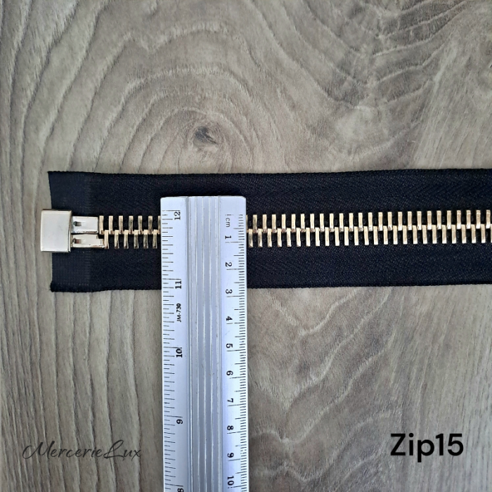 fermoar metal detasabil spira au/ag 15mm [2]