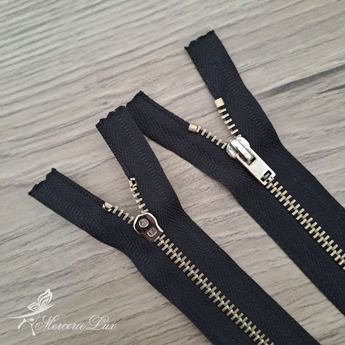 fermoar metalic negru/ag 16cm [2]