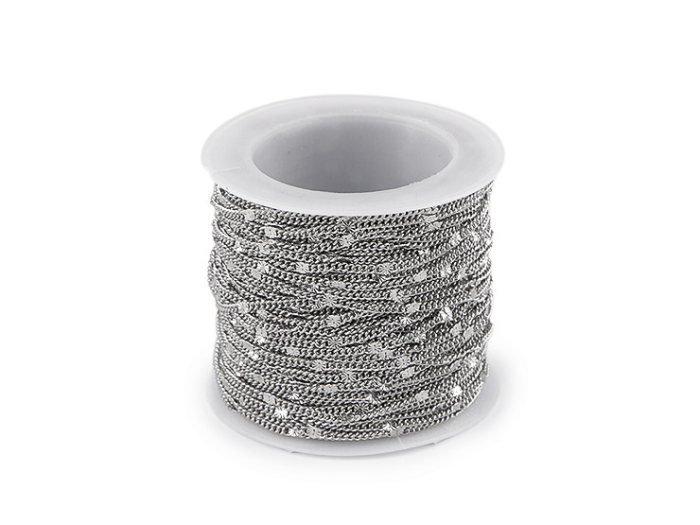 lant din otel inoxidabil decorat 2mm metraj [4]