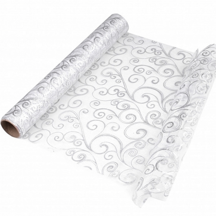 organza imprimeu metalizat 36cm [1]