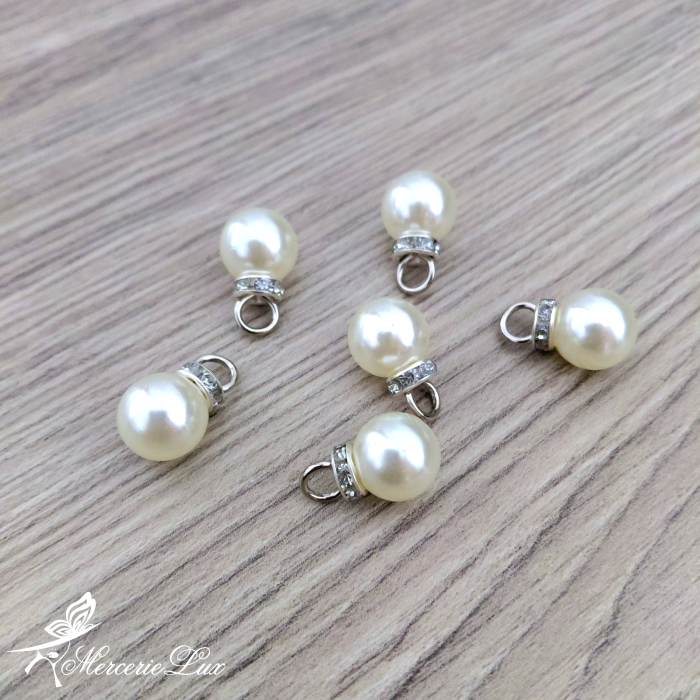 PANDANTIV PERLA SI STRASURI [1]