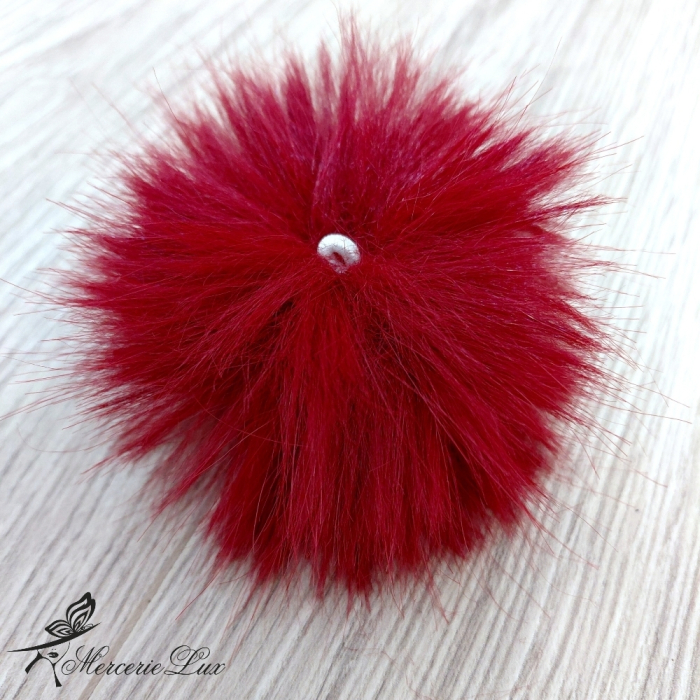 pompon din blana 8cm [2]